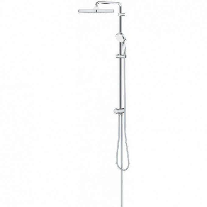 Душевая система GROHE TEMPESTA COSMOPOLITAN 250 CUBE с переключателем настенного монтажа 26694000 Душевая система GROHE TEMPESTA COSMOPOLITAN 250 CUBE с переключателем настенного монтажа 26694000
