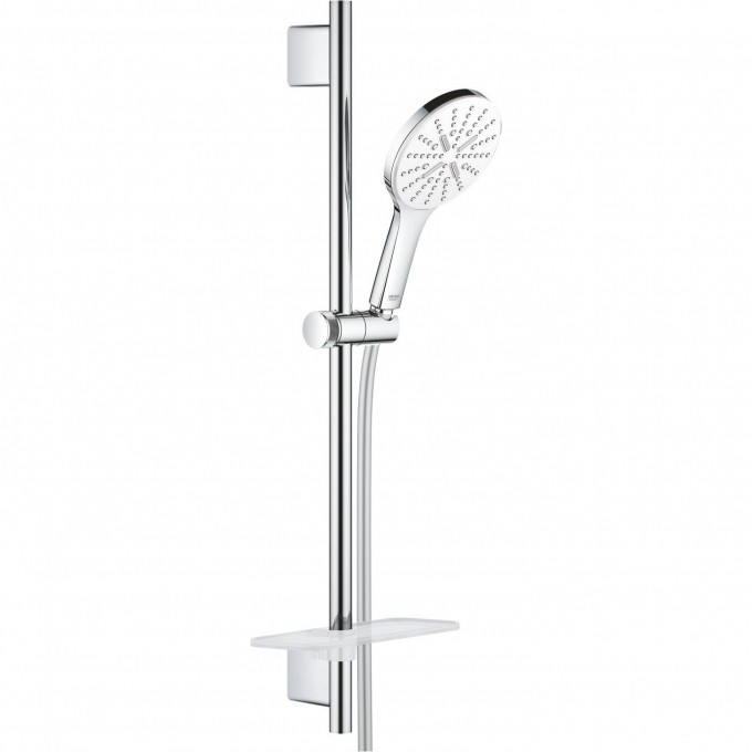 Душевой гарнитур GROHE RAINSHOWER SMARTACTIVE 130, 3 вида струй, белая луна () 26576LS0 Душевой гарнитур GROHE RAINSHOWER SMARTACTIVE 130, 3 вида струй, белая луна () 26576LS0