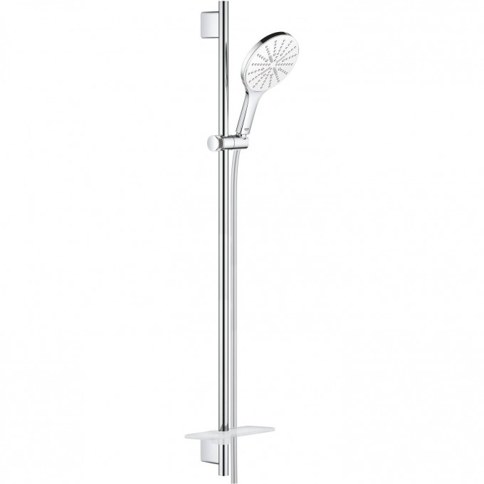 Душевой гарнитур GROHE RAINSHOWER SMARTACTIVE 150, 3 вида струй, белая луна () 26594LS0 Душевой гарнитур GROHE RAINSHOWER SMARTACTIVE 150, 3 вида струй, белая луна () 26594LS0