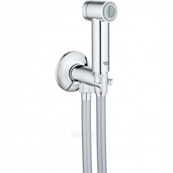 Душевой набор GROHE SENA TRIGGER SPRAY 35 (ручной душ, запорный вентиль, душевой шланг), хром 26332000 Душевой набор GROHE SENA TRIGGER SPRAY 35 (ручной душ, запорный вентиль, душевой шланг), хром 26332000