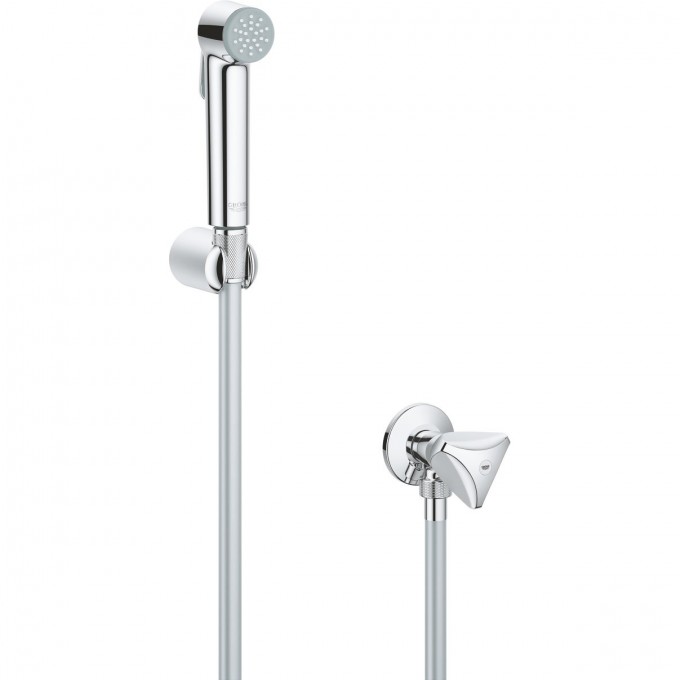 Набор для гигиенического душа GROHE TEMPESTA-F TRIGGER SPARY 30 с угловым вентилем, хром 27514001 Набор для гигиенического душа GROHE TEMPESTA-F TRIGGER SPARY 30 с угловым вентилем, хром 27514001