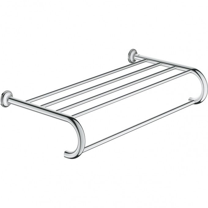 Полка для полотенец GROHE ESSENTIALS AUTHENTIC, хром 40660001 Полка для полотенец GROHE ESSENTIALS AUTHENTIC, хром 40660001