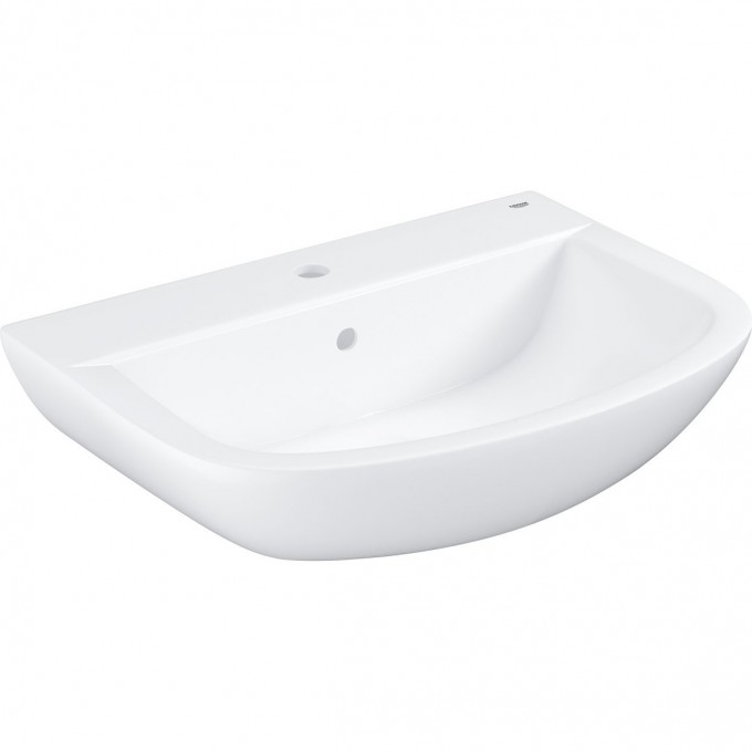 Раковина GROHE BAU CERAMIC 65 см, альпин-белый 39420000 Раковина GROHE BAU CERAMIC 65 см, альпин-белый 39420000