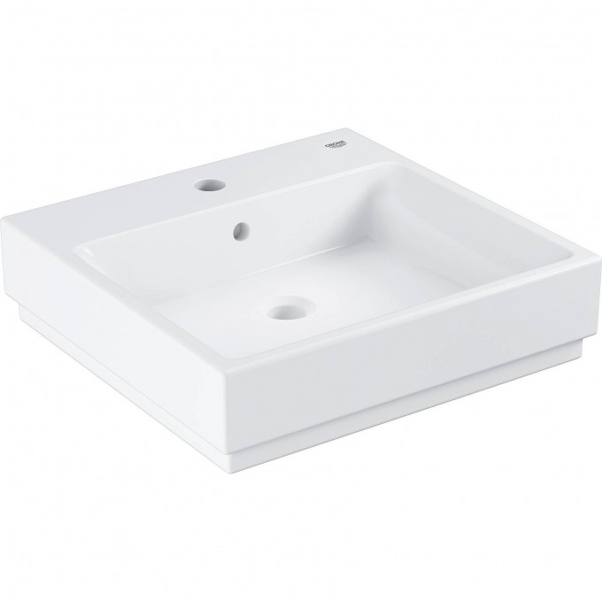 Раковина накладная GROHE CUBE CERAMIC 50 см, альпин-белый 3947800H Раковина накладная GROHE CUBE CERAMIC 50 см, альпин-белый 3947800H