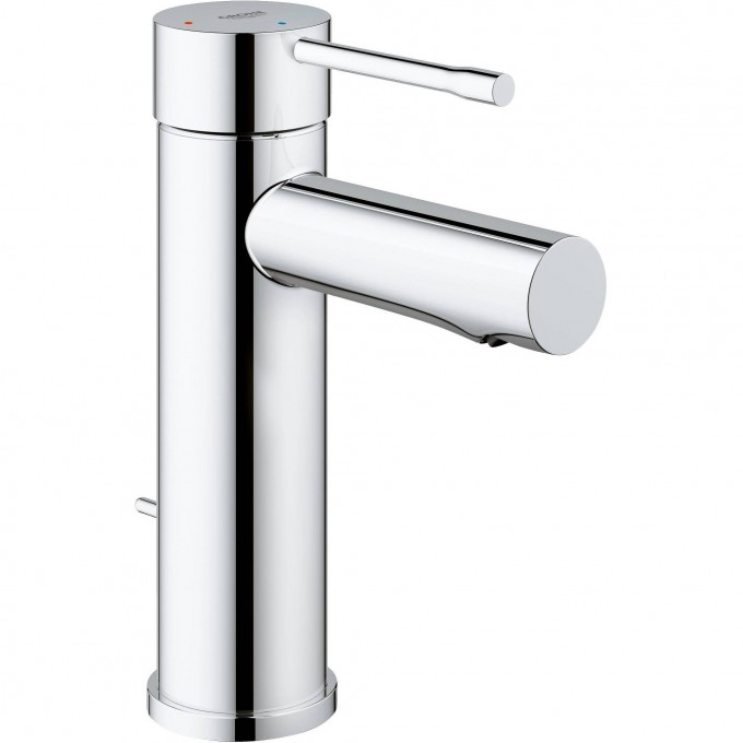 Смеситель для раковины GROHE ESSENCE+ с энергосберегающим картриджем, хром () 23379001 Смеситель для раковины GROHE ESSENCE+ с энергосберегающим картриджем, хром () 23379001