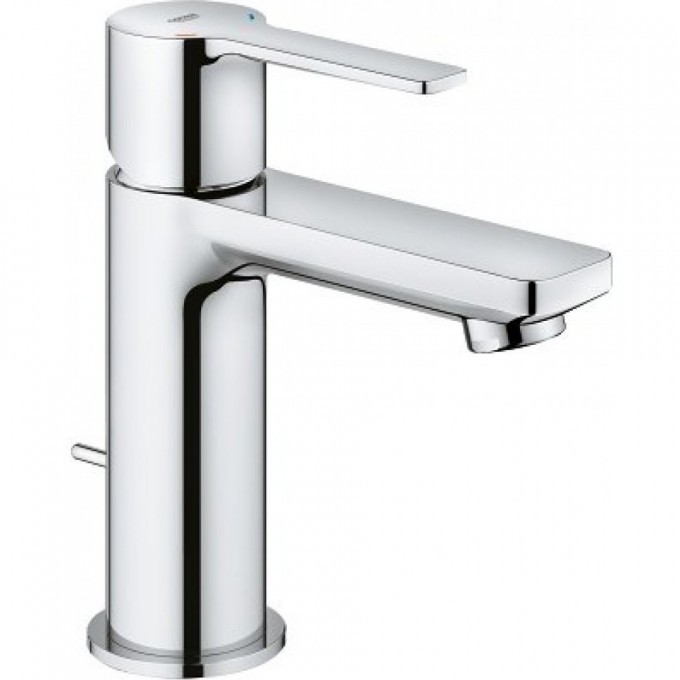 Смеситель для раковины GROHE LINEARE NEW с донным клапаном, XS-Size, хром 32109001 Смеситель для раковины GROHE LINEARE NEW с донным клапаном, XS-Size, хром 32109001