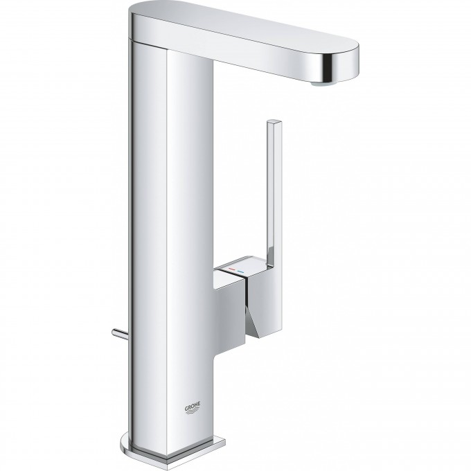 Смеситель однорычажный для раковины GROHE PLUS со сливным гарнитуром, поворотный излив, L-Size () 23851003 Смеситель однорычажный для раковины GROHE PLUS со сливным гарнитуром, поворотный излив, L-Size () 23851003