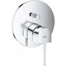 Смеситель однорычажный для ванны GROHE PLUS, круглая розетка () 24060003