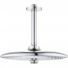 Верхний душ GROHE EUPHORIA 260 SMARTCONTROL с потолочным душевым кронштейном 142 мм, расход 9.5 л/мин, хром () 26461000